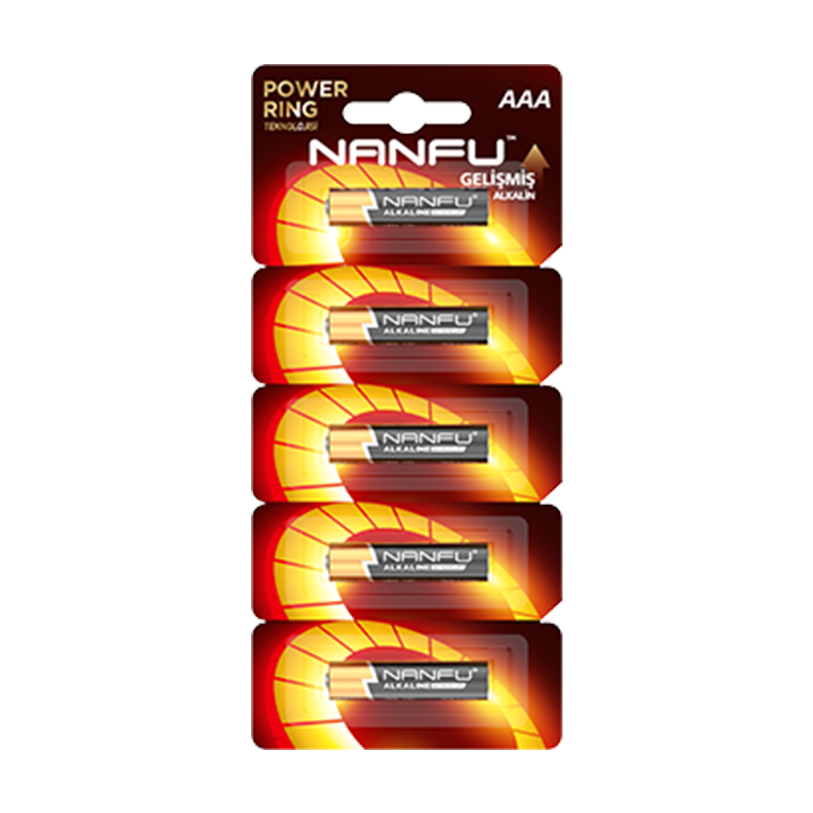 Nanfu 1.5v Alkalin Pil - AAA LR03 (5 Adet) Nanfu 1.5v Alkalin Pil - AAA LR03 (5 Adet)